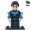 Nightwing Dick Grayson DC Superhero Batman Single Sale Moc Minifigures Toy