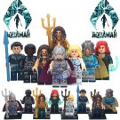 8pcs/set DC Aquaman King of Atlantis Vulko Orm Nereus Black Manta Minifigures