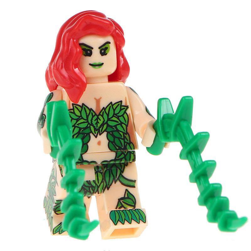 Poison Ivy DC Comics Batman Themed Moc Minifigures Toy Gift For Kids