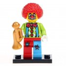 Colourful Circus Clown Moc Minifigures Toy Gift For Kids