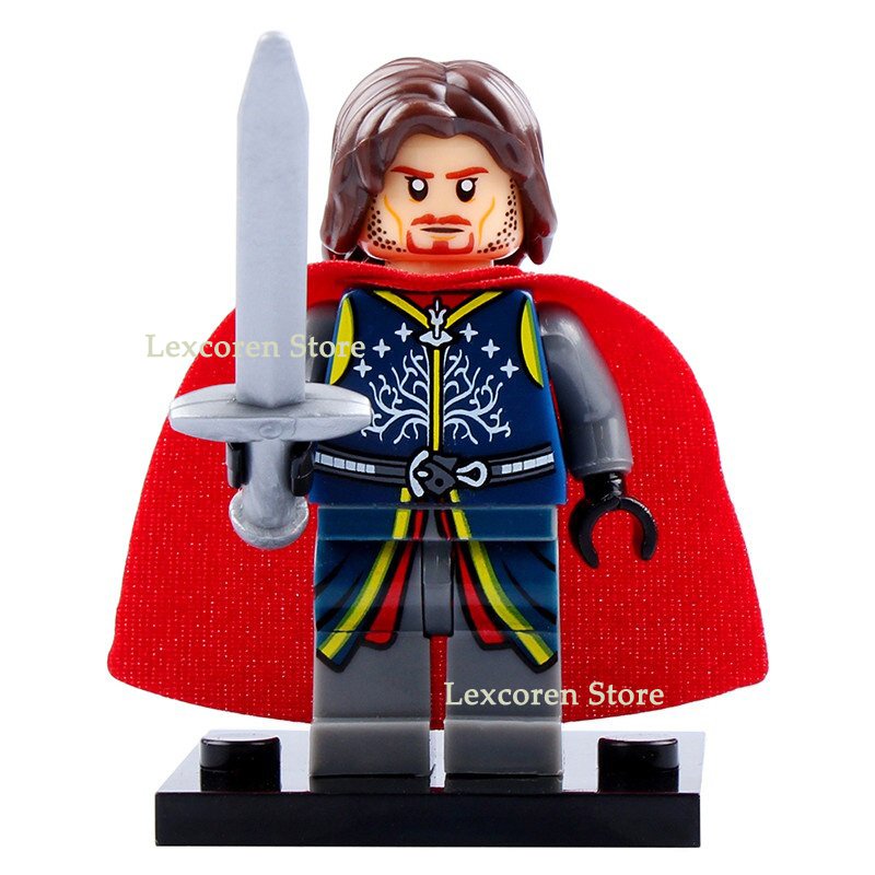 Aragorn (King of Gondor) The Lord of the Rings Minifigures Toy Gift