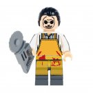 Leatherface Serial Killer With Chainsaw Moc Minifigures Toy Gift