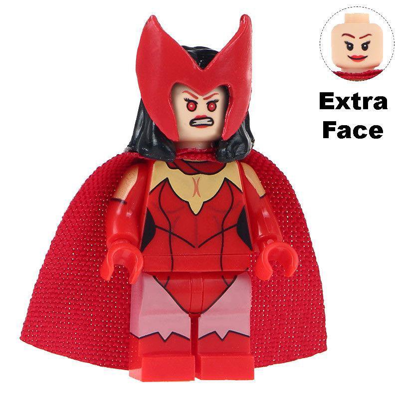 Scarlet Witch Marvel Comics Edition DYI Minifigures Toy Gift For Kids