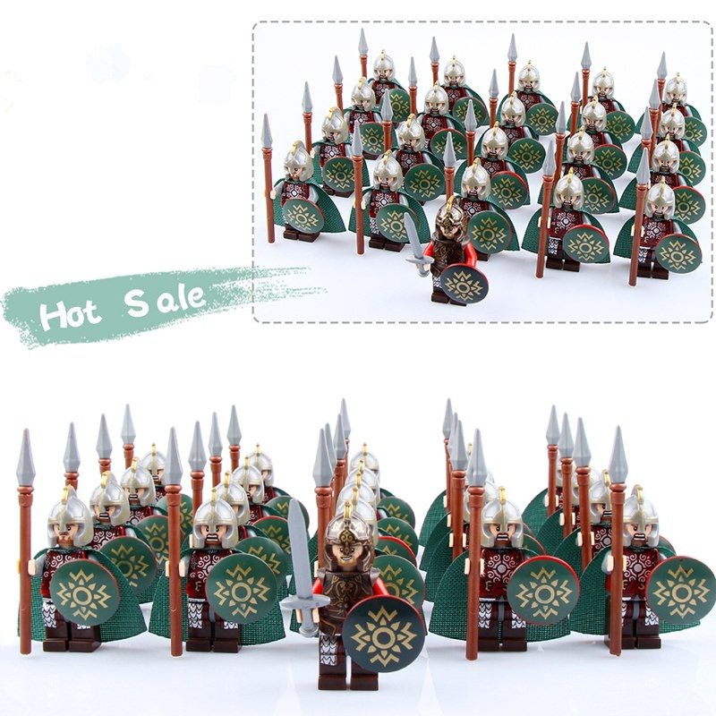 21pcs The Lord of the Rings Minifigures Theoden King of Rohan And Rohan Soldier