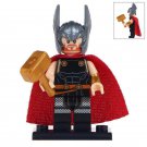 Thor with Hammer Mjolnir Marvel Universe Superhero Avengers Minifigures Toy