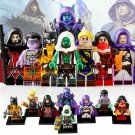 8pcs/set World Of Warcraft Thrall Anduin Medivh Sylvanas Jaina Minifigures