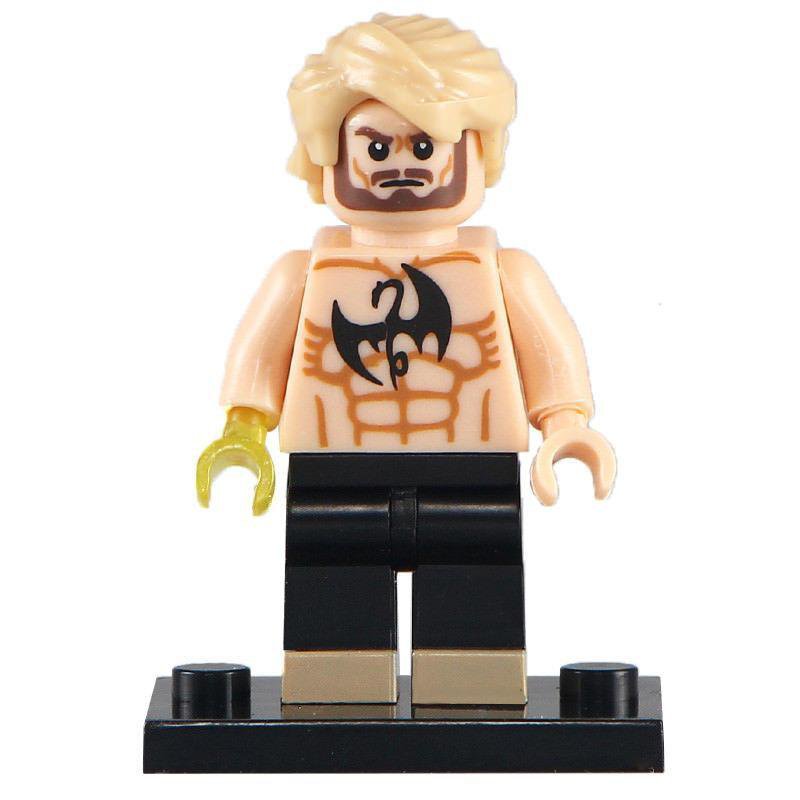 Danny Rand The Iron Fist Marvel Universe Minifigures Block Gift For Kids
