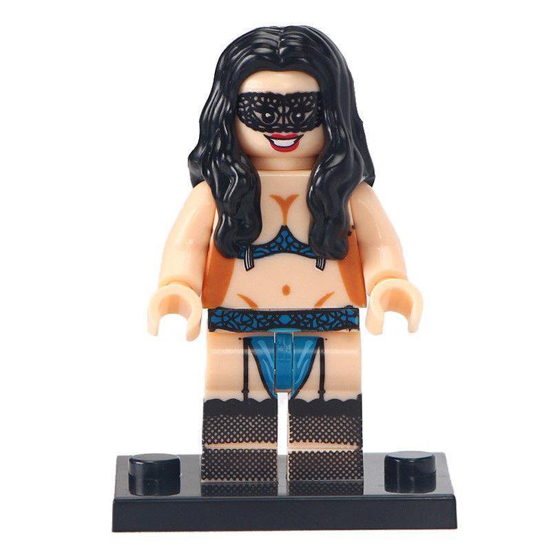 Bikini Stripper Girl Sexy girl Single Sale Minifigures Block Toy Gift