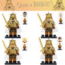 4pcs/set Kingsguard Jaime Lannister Meryn Trant Game of Thrones Minifigures Toys