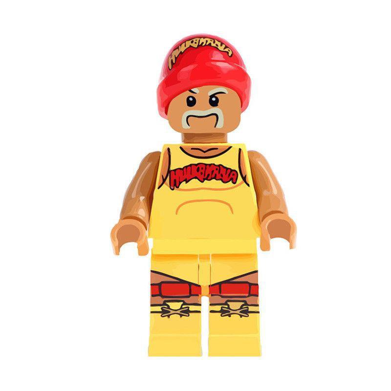 Hulk Hogan American Professional Wrestler Single Sale Moc Minifigures Block