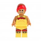 Hulk Hogan American Professional Wrestler Single Sale Moc Minifigures Block
