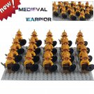 21pcs/set Rome Gladiator Spartacus Crixus Gannicus Medieval Knights Minifigures