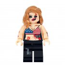 Trump Supporter Zombie Girl Horror Moc Minifigures Toy Gift For Kids