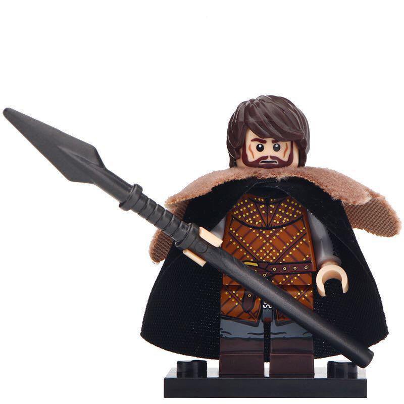 Hallis Mollen the guards of Winterfell Game of Thrones Moc Minifigures Gift