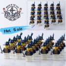 21pcs/set The Spanish Royal Navy Army Pirates of the Caribbean Minifigures Block