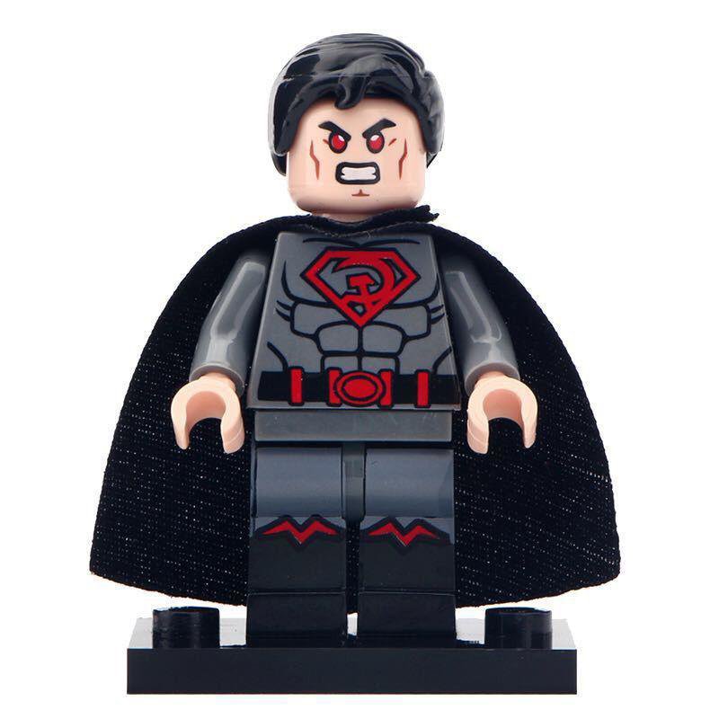 Superman Red Son DC Comics Moc Minifigures Toy Gift For Kids