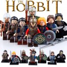 8pcs The Hobbit Lord of the Rings Minifigures Boromir Aragorn Eomer Bard Bowman