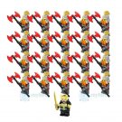 21pcs/set Lord of the Rings Hobbit Thorin and Dain II Ironfoot Army Minifigures