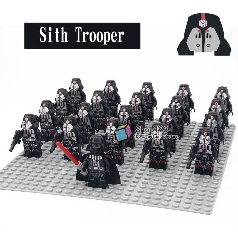 21pcs/set Sith Troopers of Sith Empire Star Wars the Jedi Civil War Minifigures