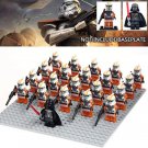 21pcs/set Star Wars Clone Tropers 212th Attack Battalion Darth Vader Minifigures