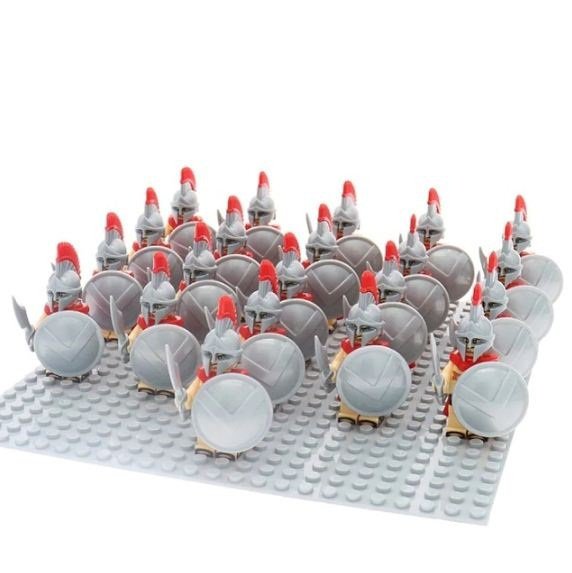 21pcs/set Spartan Warriors The 300 Battle of Thermopylae Minifigures Toys