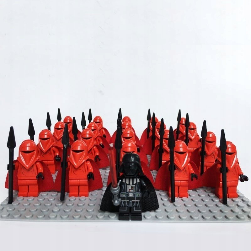 21pcs/set Star Wars Darth Vader leader Royal Guard troopers Minifigures Block