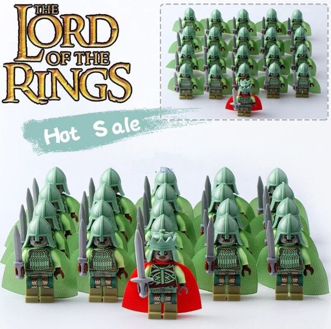 21Pcs/set The Lord of the Rings Return of the King Minifigures Army of the Dead