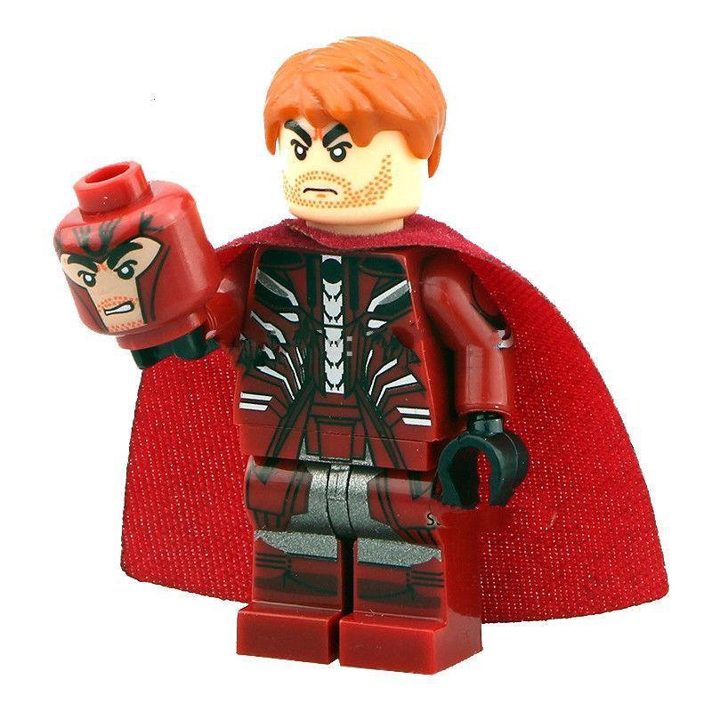 Magneto Master of Magnetism X-Men Marvel SIngle Sale Minifigures Block