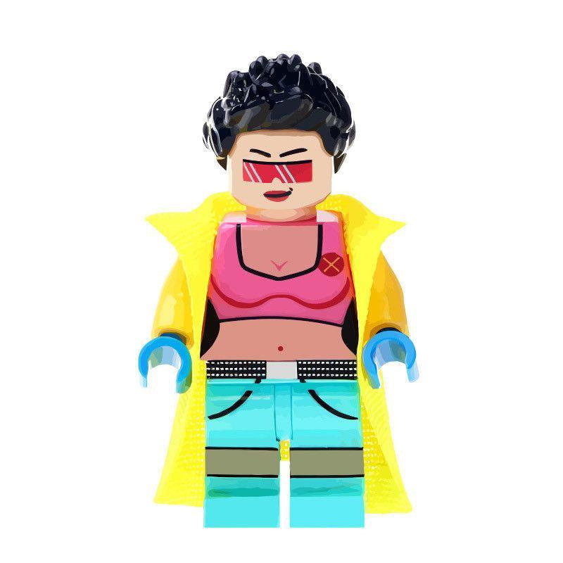 Jubilee Marvel Comics X-men Superhero Minifigures Toy Gift For Kids