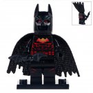 Blood Red Batman DC Comics Superhero Moc Minifigures Toy Gift For Kids