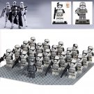 21pcs/set Captain Phasma and Stormtrooper Army Star Wars Last Jedi Minifigures