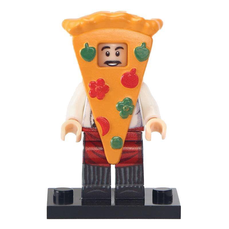 The Italian Pizza Chef City Series Minifigures Block Toy Gift For Kids