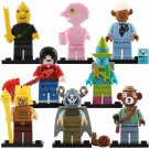 8pcs Adventure time The Lich King Marceline King of Ooo Magic Man Minifigures
