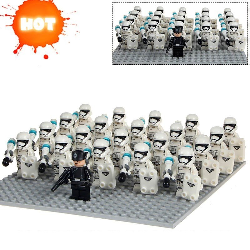 21pcs/set General Hux First Order Stormtroopers Star Wars Last Jedi Minifigures