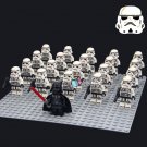 21pcs Star Wars The Force Awakens Minifigures Darth Vader Commanded Sandtroopers