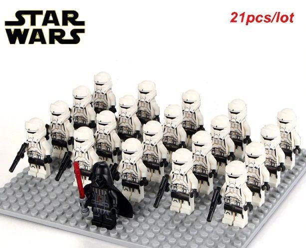 21pcs/set Imperial Hovertank Pilots Darth Vader Star Wars Rogue One Minifigures