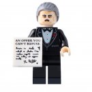 The Godfather Black suit Single Sale Moc Minifigures Gift For Kids