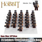 26pcs/set Mordor Orcs The Lord of The Rings Battle of Black Gate Minifigure