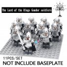 11pcs/set The Lord of the Rings Gondor Soldiers Armored Archers Minifigures