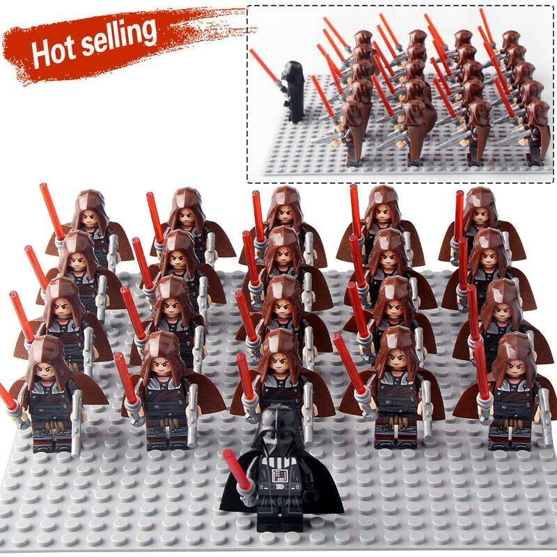 21Pcs/set Starkiller The Apprentice (Galen Marek) Army Star Wars Minifigures Toy