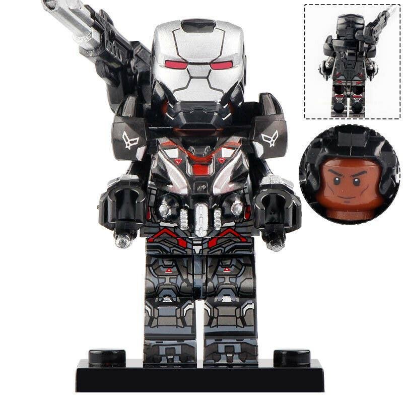 War Machine Mark 6 (James Rhodes) Avengers Endgame Marvel Minifigures Toys Gift