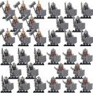 32Pcs/set Dain Ironfoot The Dwarf army The Hobbit Lord Of The Rings Minifigures