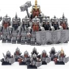 8Pcs/set Dwarves Warrior The Dwarf Army The Hobbit Lord Of The Rings Minifigures