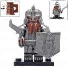 Dwarf Warrior The Hobbit Lord Of The Rings Minifigures Building Toys Gift