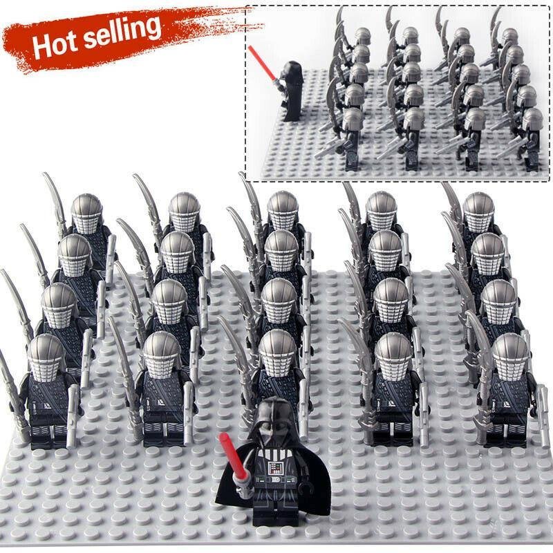 21Pcs/set Vicrul army The Knights Of Ren Star Wars Military  Minifigures Toy