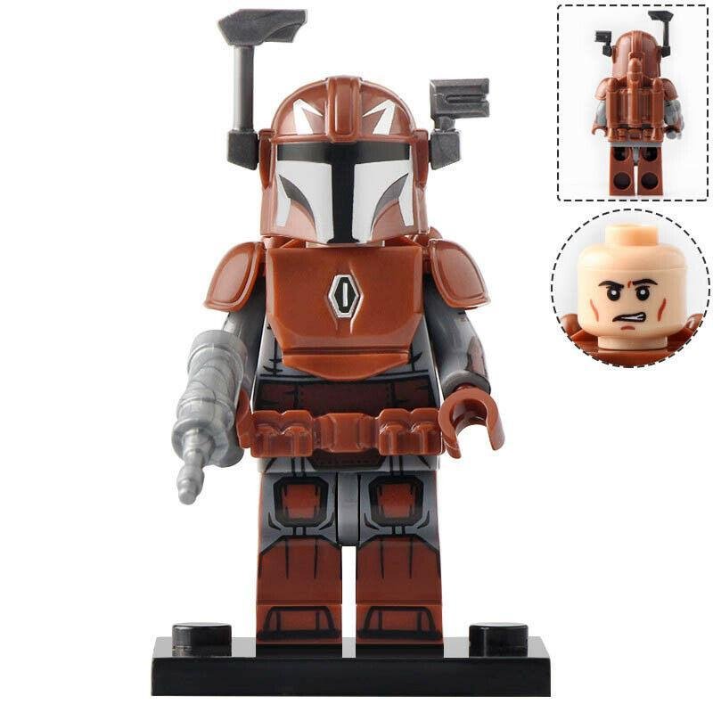 Brown Mandalorian [Mandalore Warrior] Star Wars  Minifigure Block Gift Toys