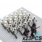 23Pcs/set Star Wars Army Palpatine Kylo Ren Darth Vader Stormtrooper Minifigures