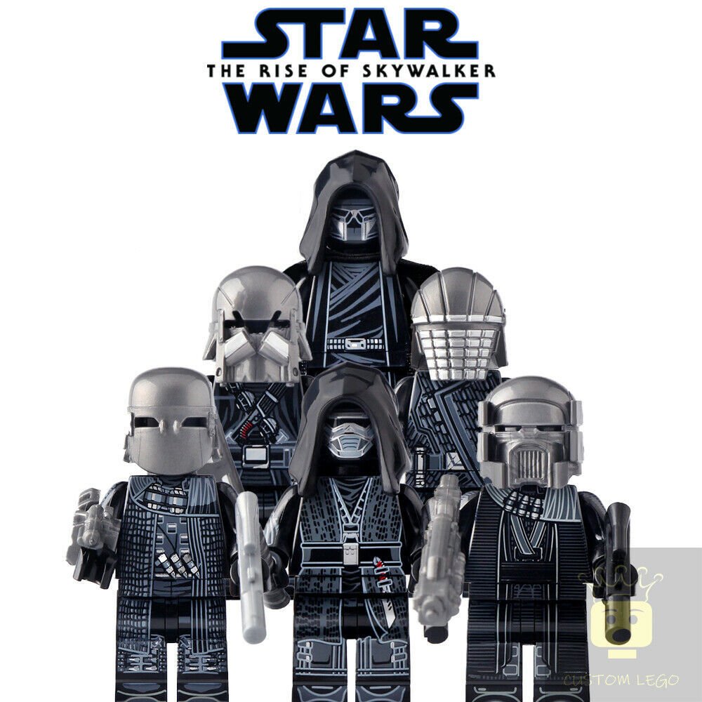 6Pcs/set The Knights of Ren - Star Wars The Rise of Skywalker Minifigures Block