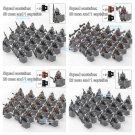 21Pcs/set Dwarves Army Soldiers The Hobbit Lord of the Rings Minifigures Block