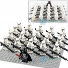 21Pcs/set Heavy Armor White Clone Stormtrooper Army Star Wars Minifigures
